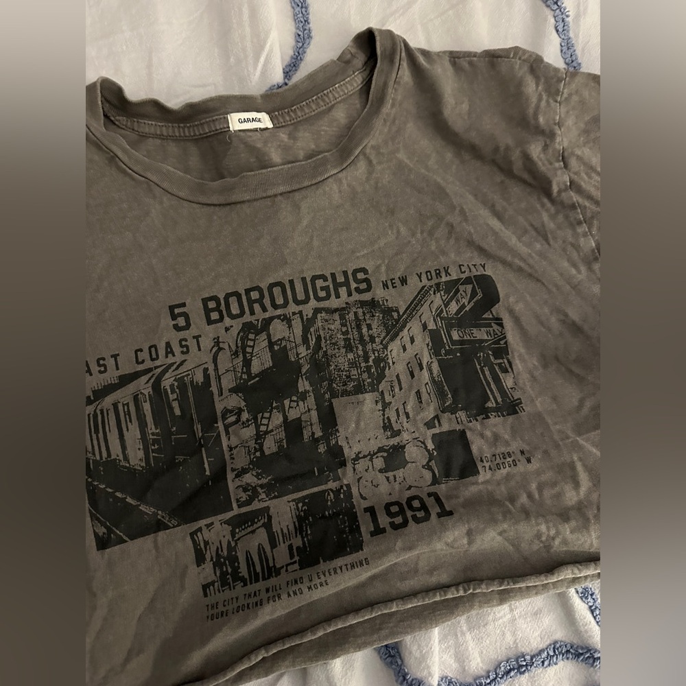 Garage Charcoal Graphic Tee